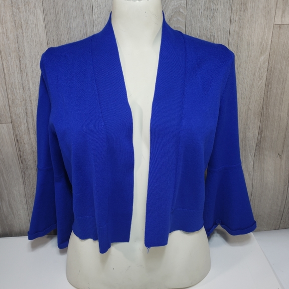 Calvin Klein Sweaters - Calvin Klein Royal Blue Caridgan